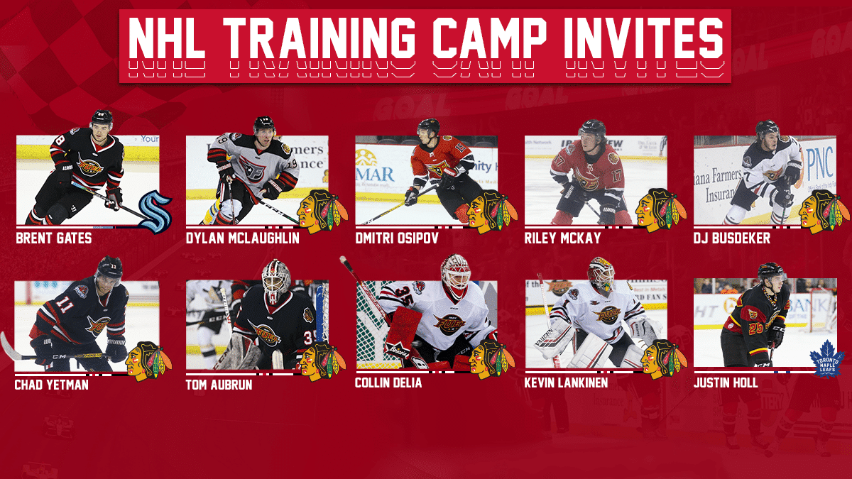 Ten Former Fuel Players Named to NHL Training Camps