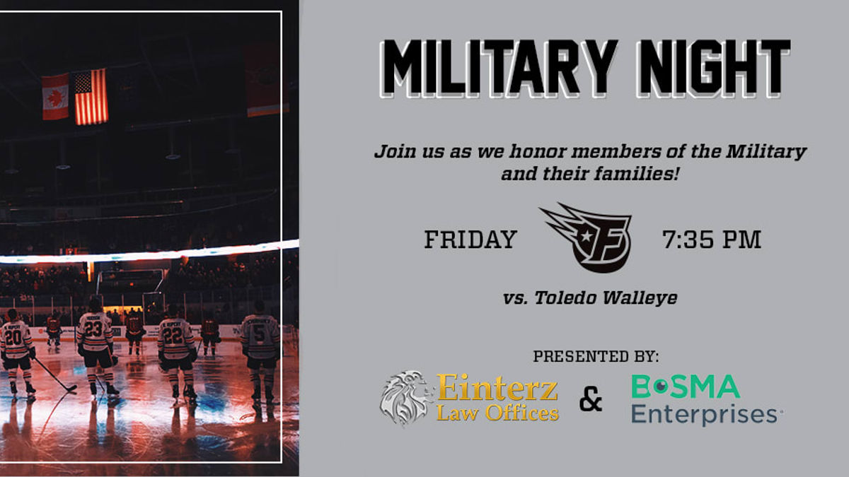 Fuel pay tribute to service personnel on Friday&#039;s Military Night