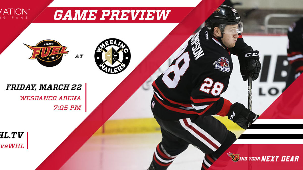 Fuel and Nailers battle for playoff position Friday in Wheeling