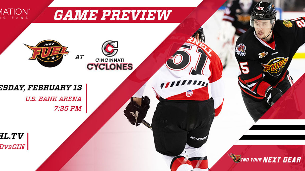 Fuel road trip continues Wednesday in Cincinnati against first-place Cyclones