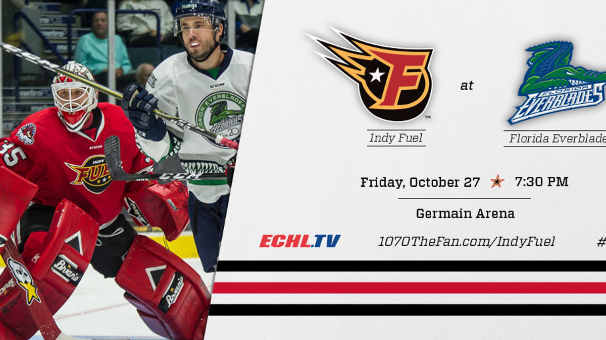 Fuel try to draw even with Everblades in rematch from Estero