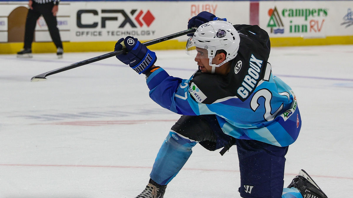 Damien Giroux Returns to Icemen from AHL Rochester
