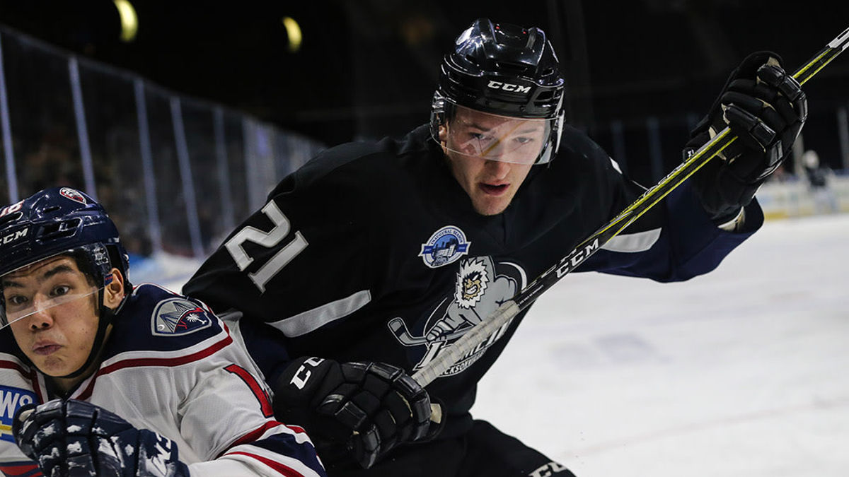 Lichtenwald Scores First ECHL Goal in Loss to Stingrays