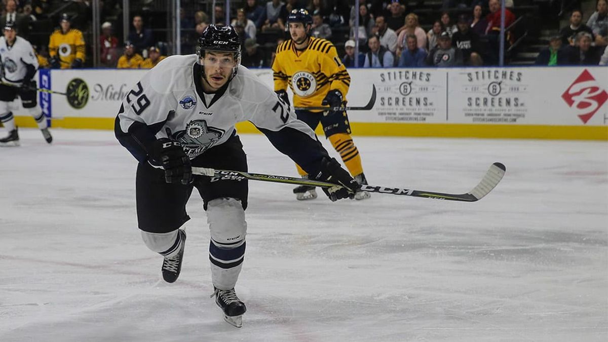 Icemen Leave Norfolk with One Point