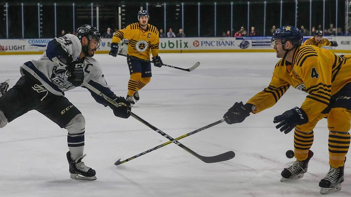 Icemen Sink Admirals for Third Consecutive Win