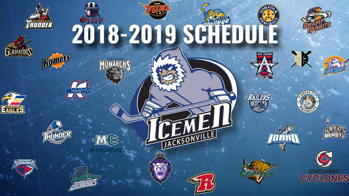 Jax Icemen 2018-2019 Full Schedule