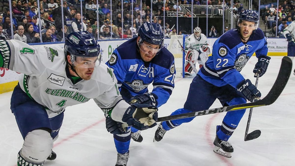 Icemen’s Strong Start Not Enough as Everblades Capitalize in the Third