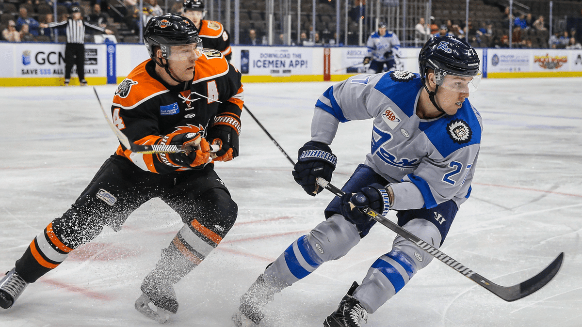 Icemen Earn a Point in 3-2 Overtime Loss to Komets