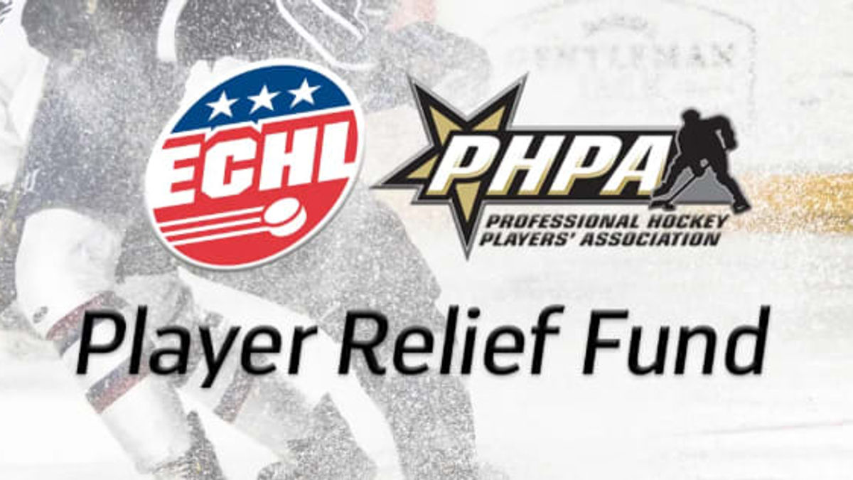 Relief Fund for ECHL Players Announced; Icemen to Donate to this Fund