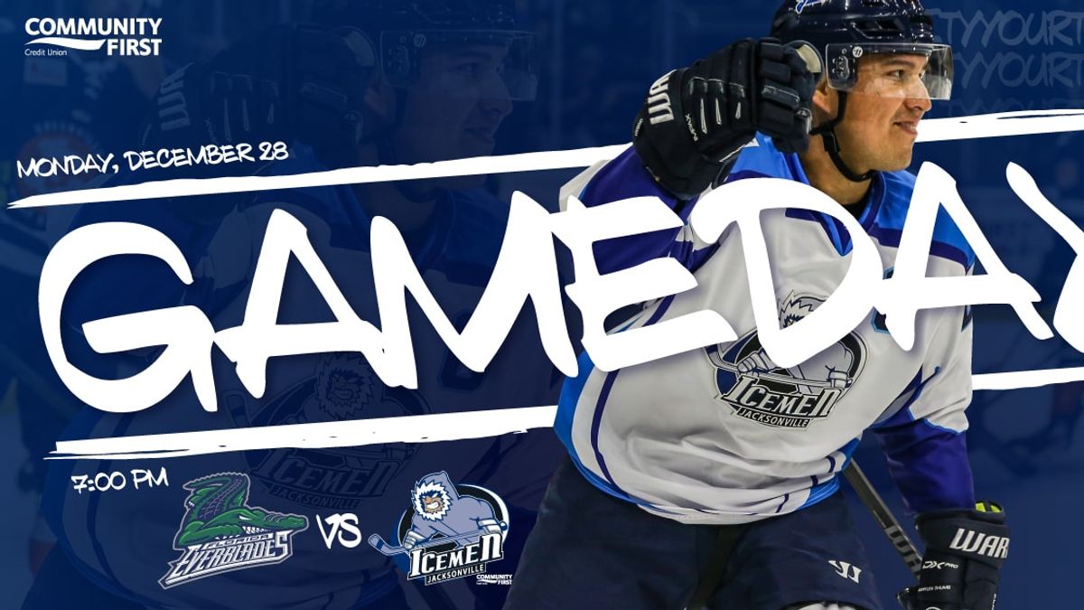 GAMEDAY PREVIEW: Everblades at Icemen, December 28, 2020