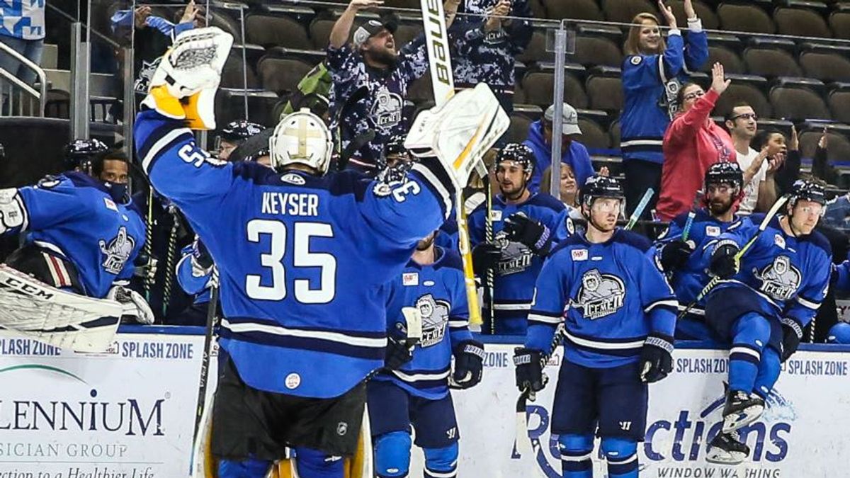 Icemen Rally Late to Earn Shootout Win Over Everblades