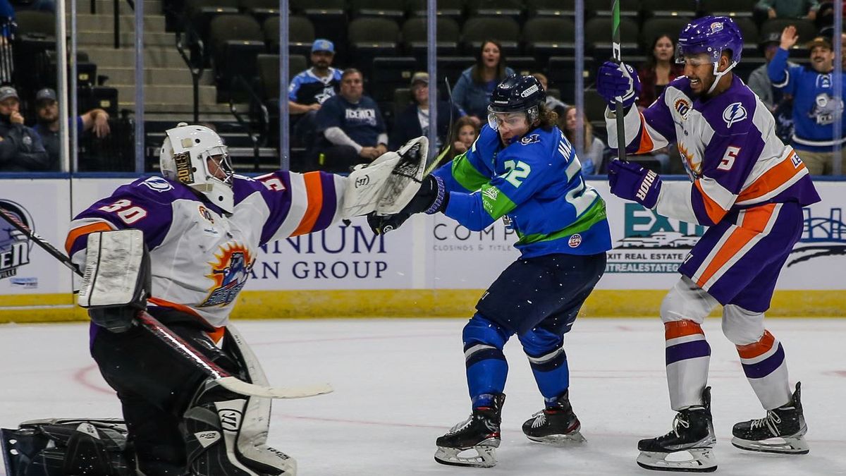Brown&#039;s Two Goals Propel Icemen to 3-1 Home Win Over Orlando