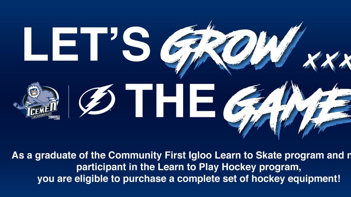 Icemen, Lightning &amp; CF Igloo Announce Grow the Game Program