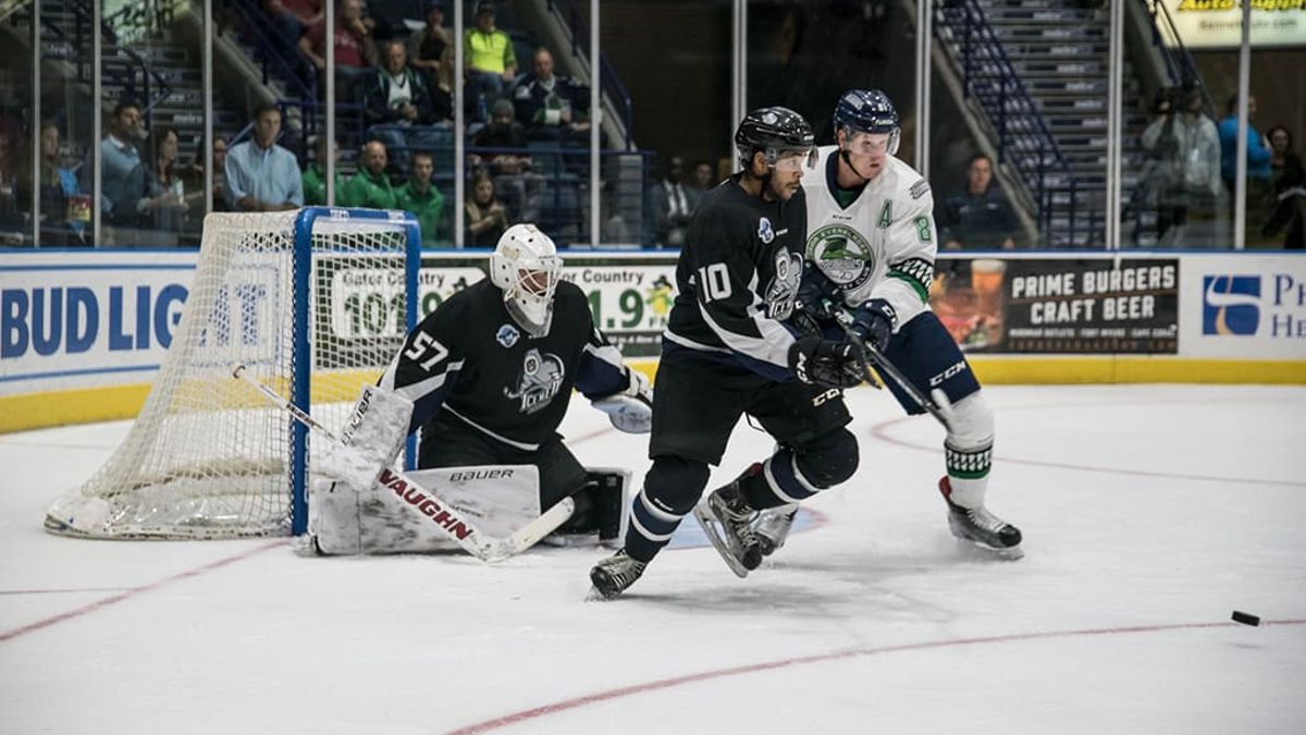 Icemen Take One Point in Road Trip Finale
