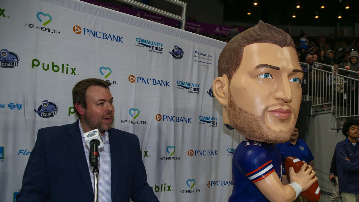 Tim Tebow Becomes First Inductee into the Jacksonville Sports Hall of Fame