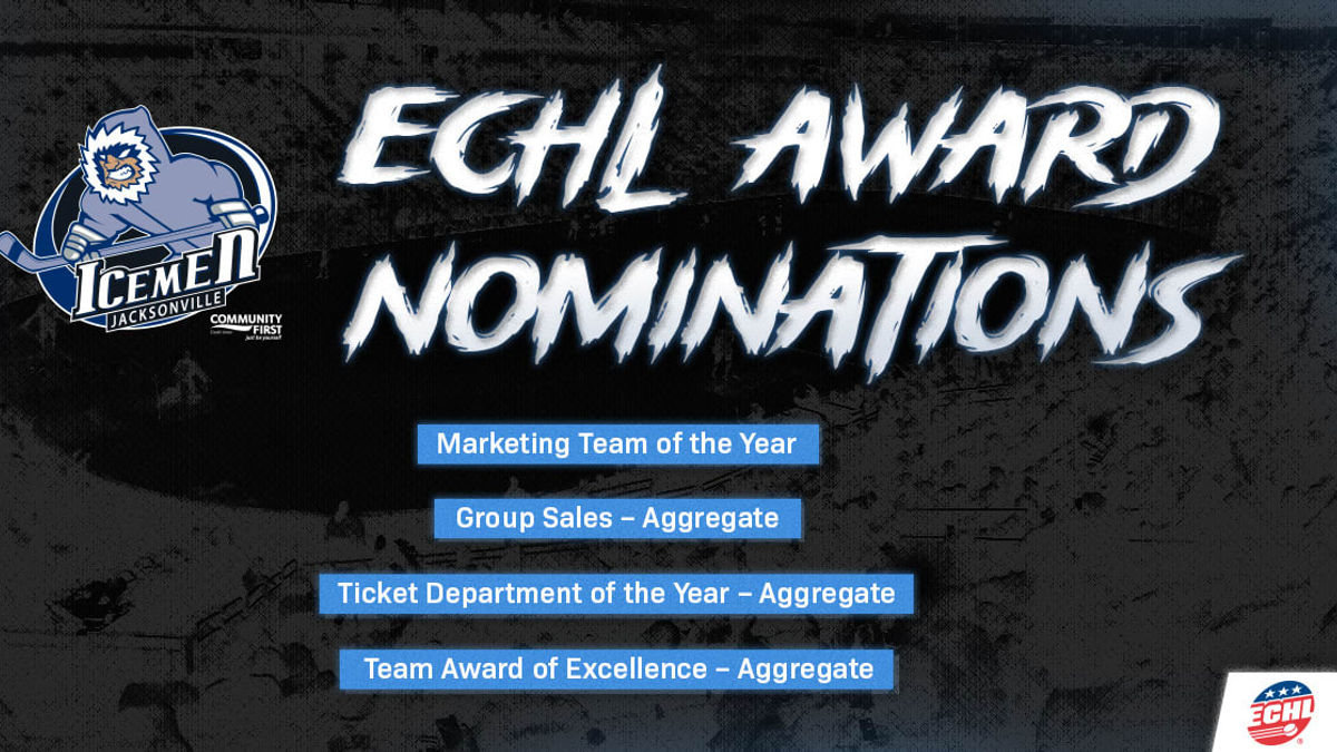 Icemen Named Finalist for Four ECHL Awards