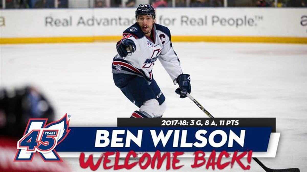 Captain Wilson Re-Ups with K-Wings