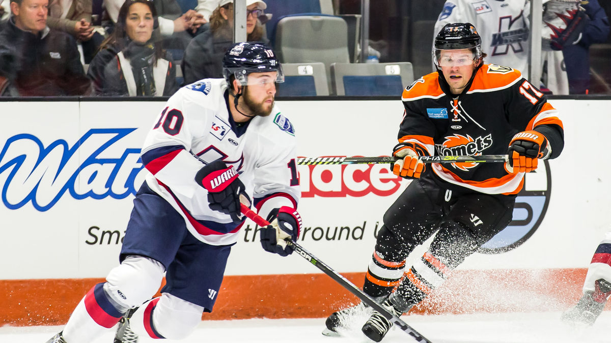 KOMETS POWER PLAY TOO MUCH FOR K-WINGS