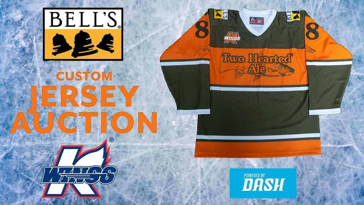 K-WINGS PARTNER WITH BELL&#039;S BREWERY FOR SPECIAL JERSEY AUCTION