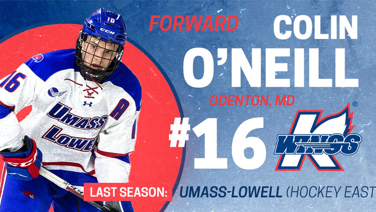 UMASS-LOWELL&#039;S O&#039;NEILL SIGNS WITH K-WINGS