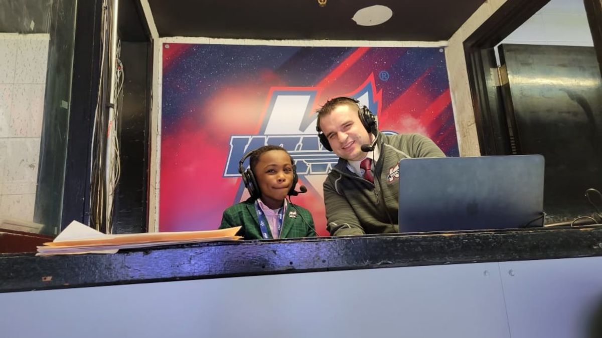 CADEAU ATTAINS DREAM AS ‘VOICE OF THE K-WINGS’