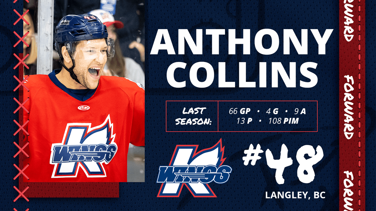 K-WINGS RE-SIGN FORWARD ANTHONY COLLINS