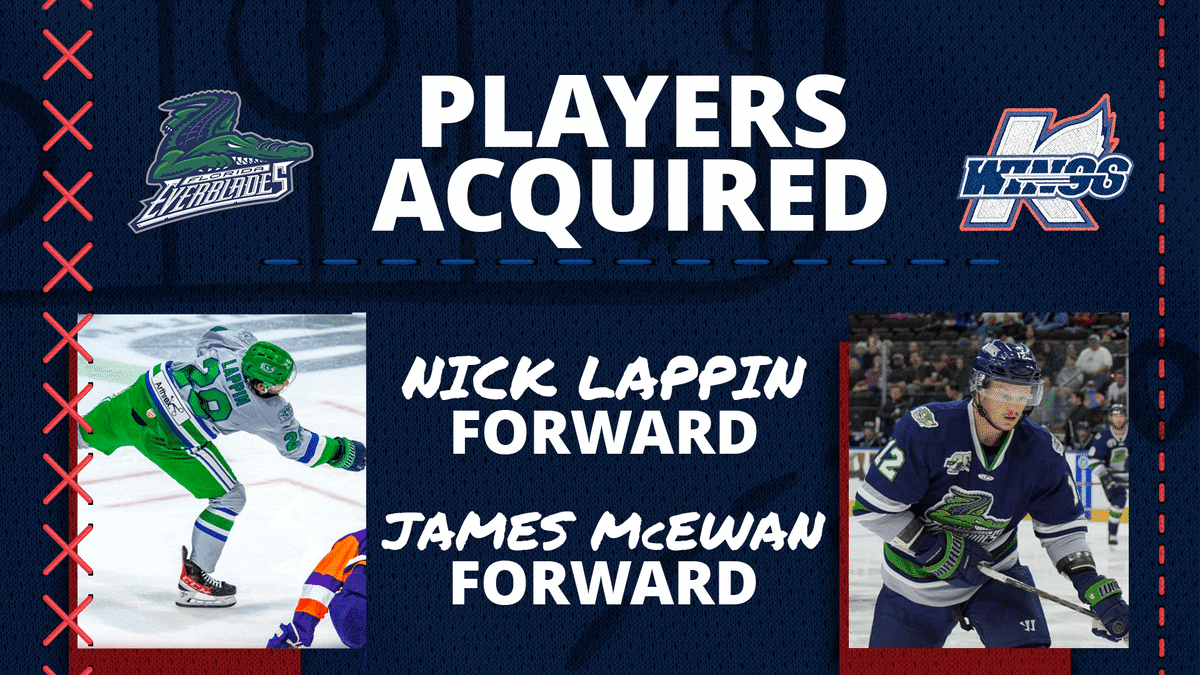 K-WINGS ACQUIRE TWO FORWARDS &amp; FUTURES FROM EVERBLADES