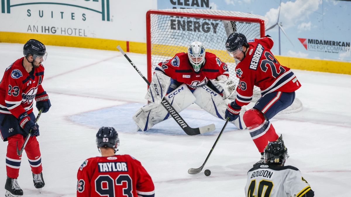 K-WINGS FALL TO HEARTLANDERS, TAYLOR SKATES IN 800TH ECHL GAME
