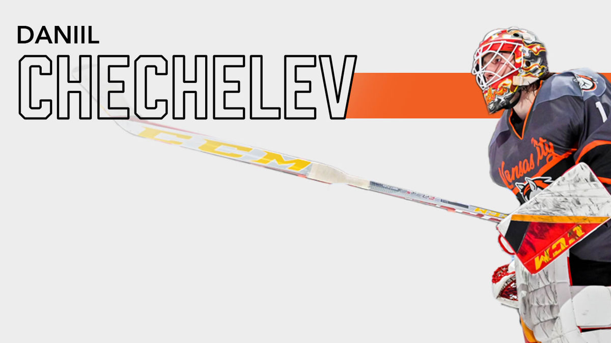 Chechelev Named Goaltender of the Week