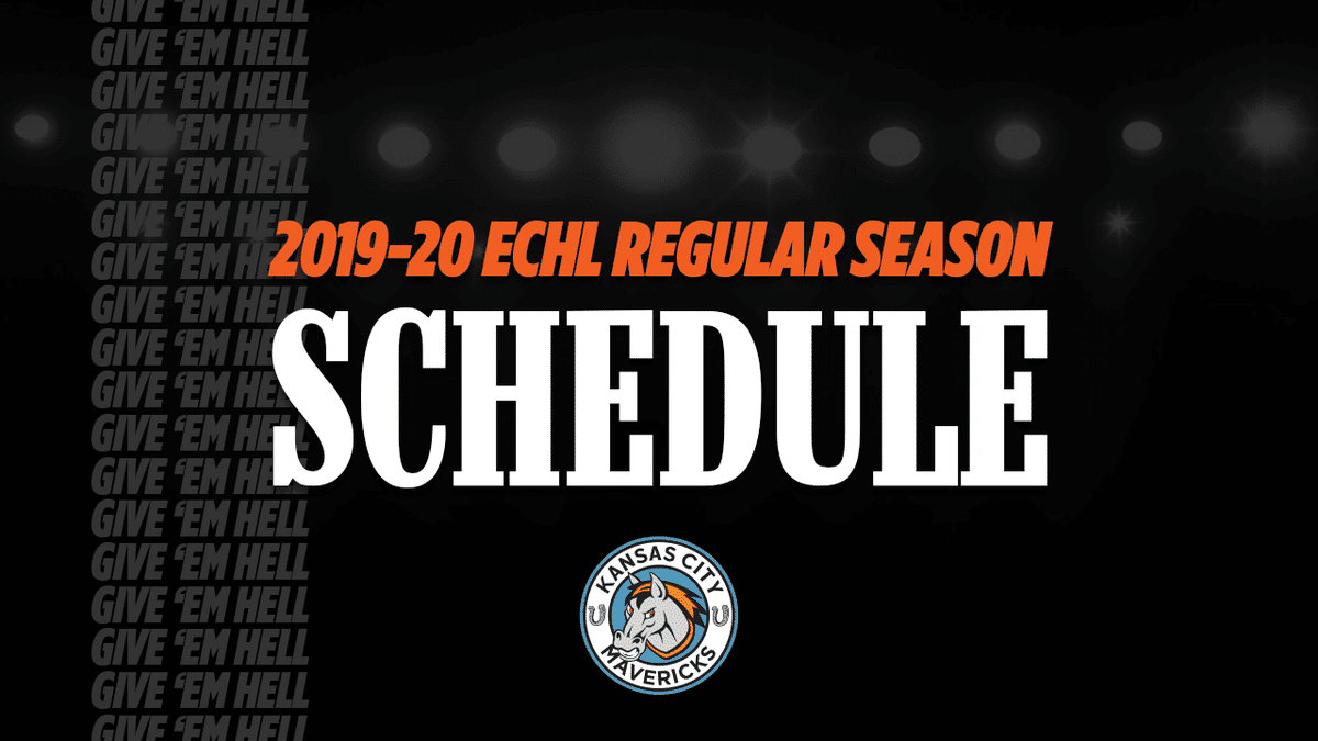 Mavericks Announce Home Schedule For 2019-20 ECHL Regular Season