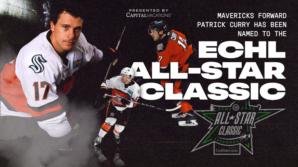 PATRICK CURRY NAMED TO THE 2024 WARRIOR/ECHL ALL-STAR CLASSIC