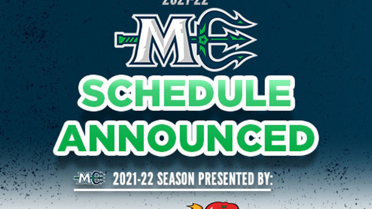 MARINERS ANNOUNCE 2021-22 SCHEDULE