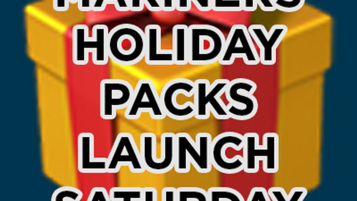 MARINERS ANNOUNCE 2019-20 HOLIDAY PACKS