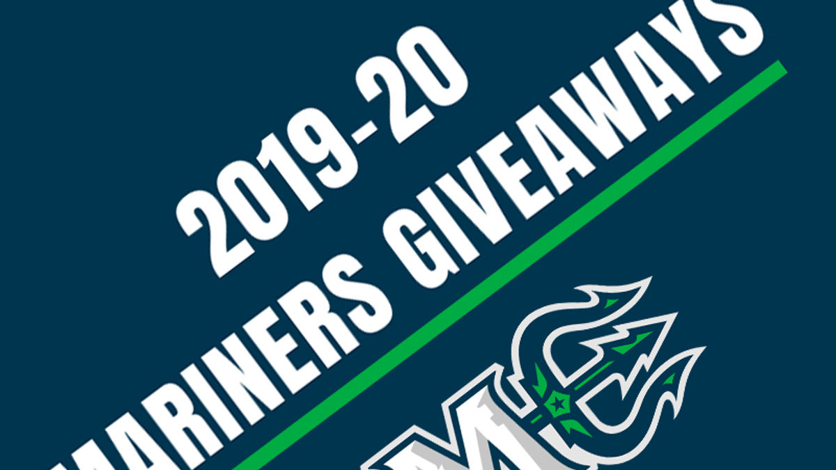 MARINERS ANNOUNCE 2019-20 GIVEAWAYS