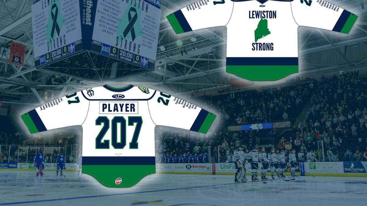 MAINE MARINERS TO HOLD JERSEY AUCTION FOR LEWISTON
