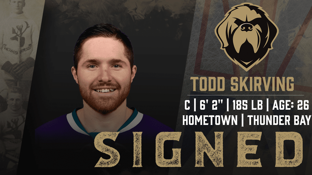 Growlers Sign Todd Skriving