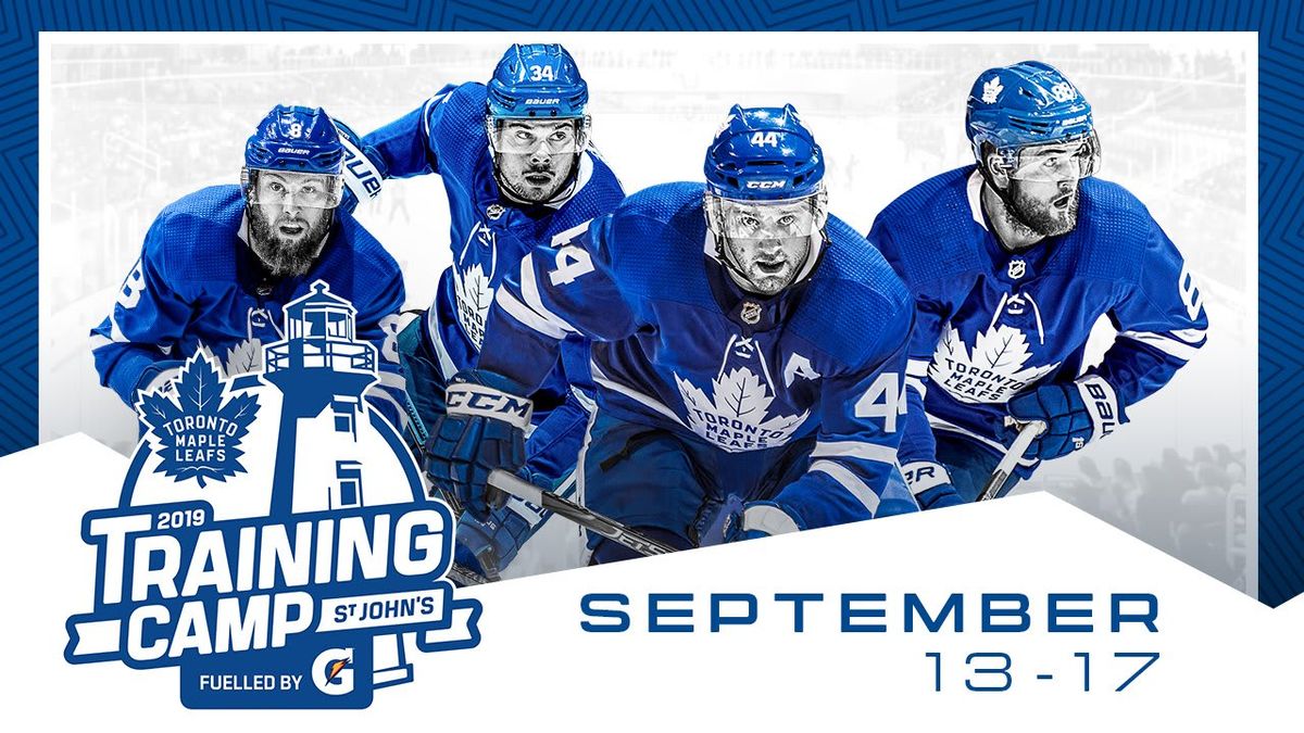 Maple Leafs Invite Fans of All Ages to Training Camp in St. John&#039;s