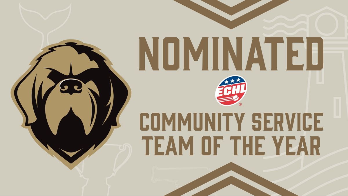 Growlers Nominated for ECHL Community Service Team of the Year