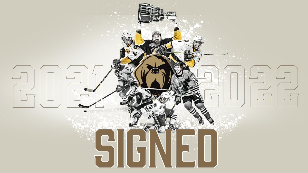GROWLERS SIGN 7 PLAYERS TO ECHL CONTRACTS