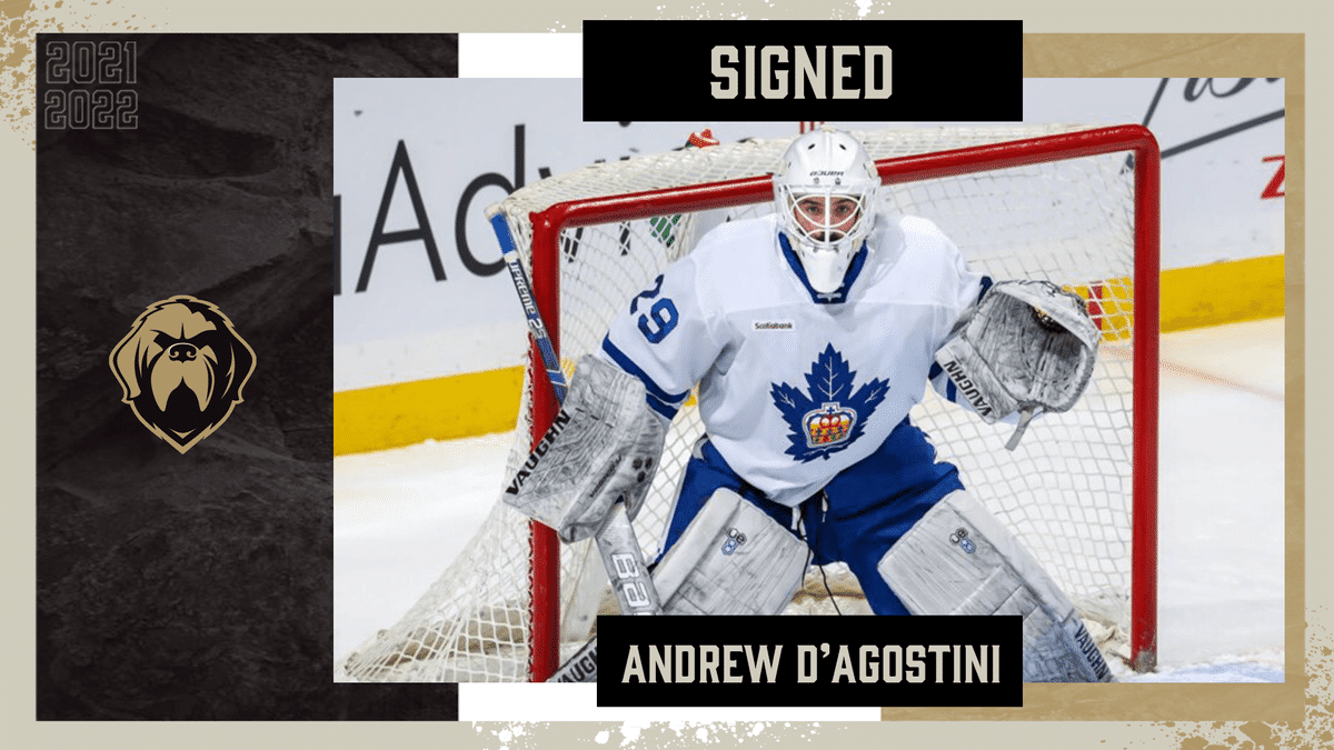 Growlers Ink Goaltender D’Agostini to SPC