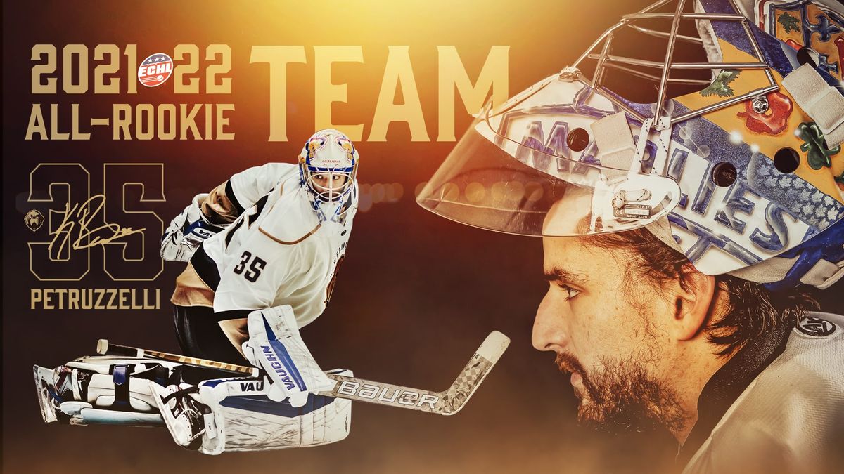 Petruzzelli Named to ECHL All-Rookie Team
