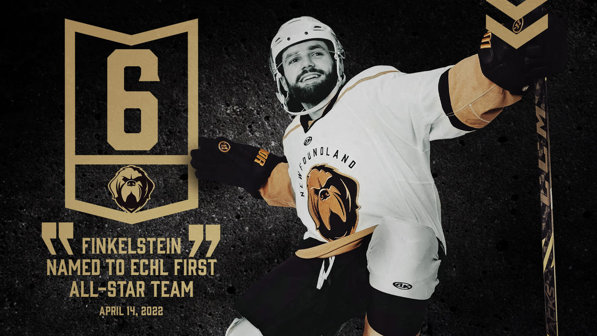 TOP 10 MOMENTS OF 2021-22 — #6: FINKELSTEIN NAMED TO ECHL FIRST ALL-STAR TEAM