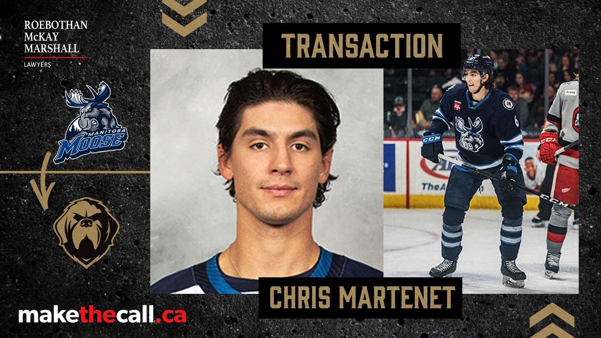 Chris Martenet Assigned To Growlers
