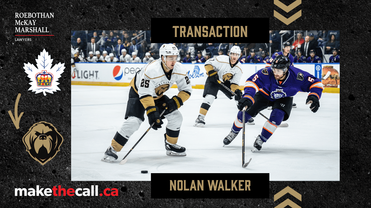 Walker Assigned To Growlers
