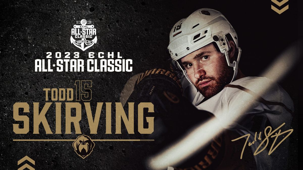 Todd Skirving to replace Zach O&#039;Brien at ECHL All-Star Classic
