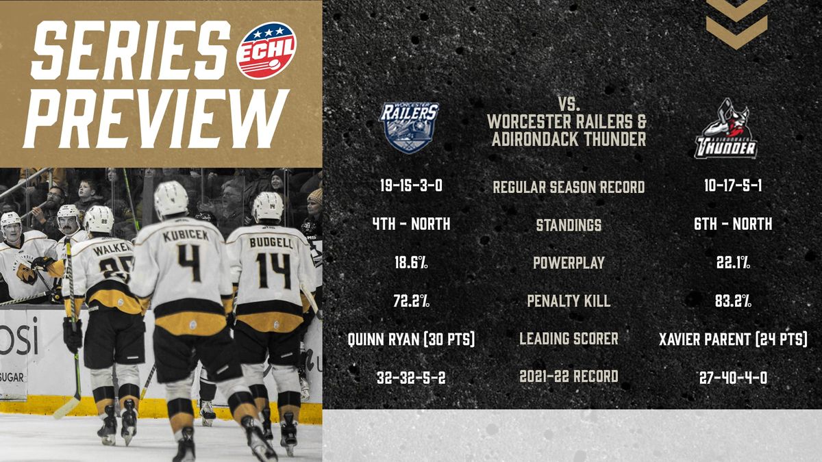 WEEKEND PREVIEW | JANUARY 20-22 VS. WORCESTER &amp; ADIRONDACK