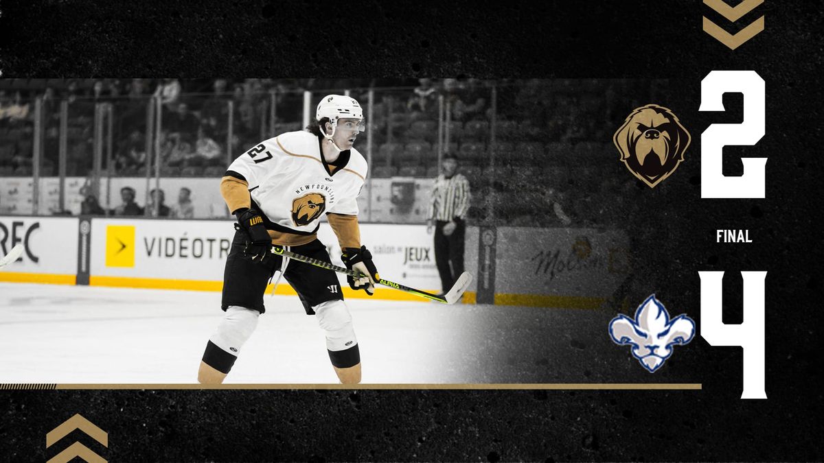 RECAP | GROWLERS EDGED OUT 4-2 BY LIONS