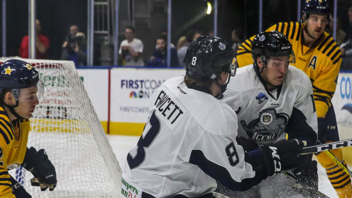 Besse Leads Admirals to 4-3 SO Victory