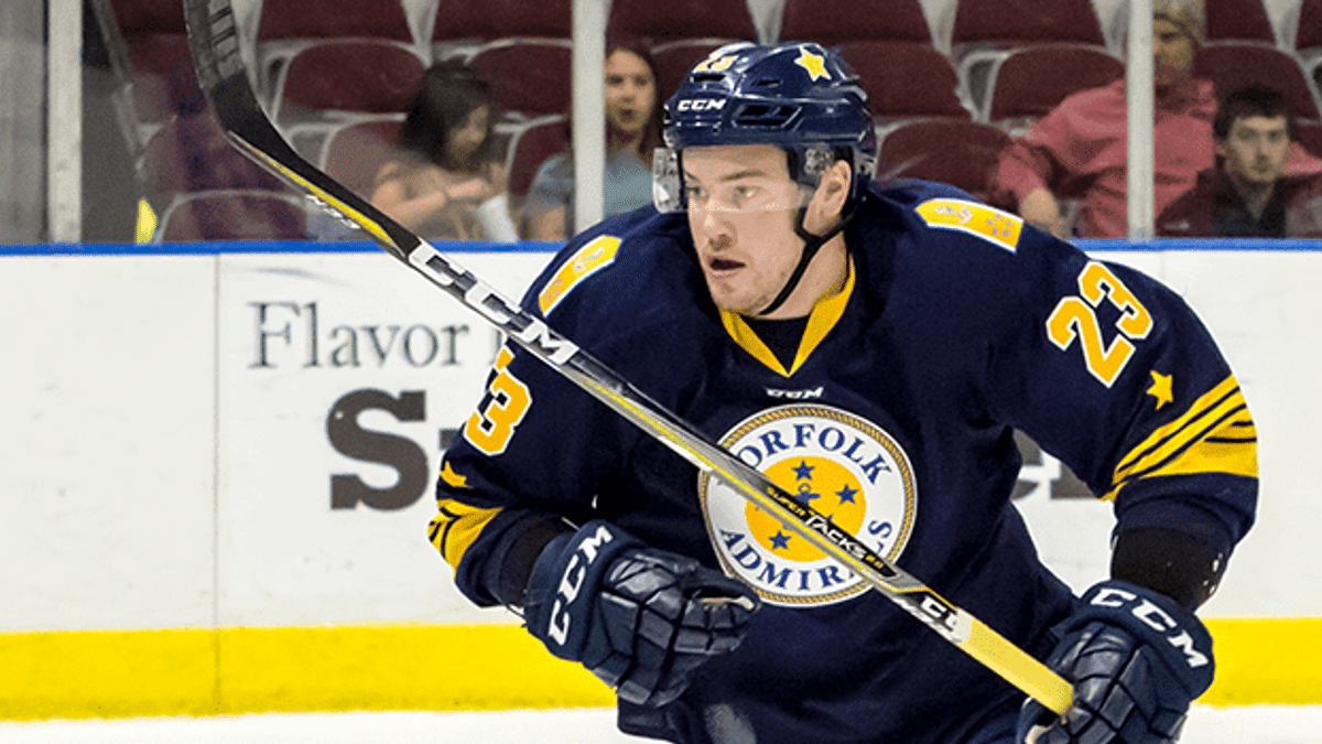 Dupont Tallies Twice as Admirals Top Swamp Rabbits