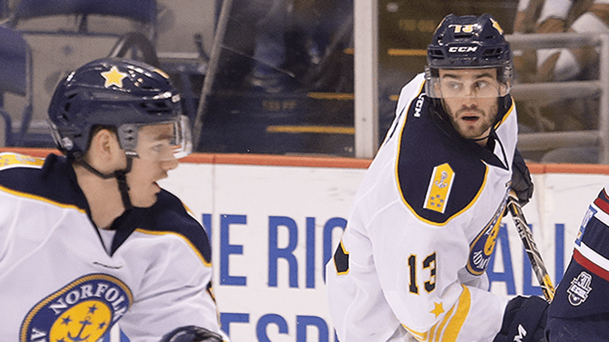 Horn&#039;s Heroics Send Admirals to 5-4 OT Victory